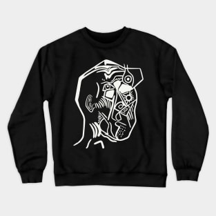 Abstract Portrait (Minimal) Crewneck Sweatshirt